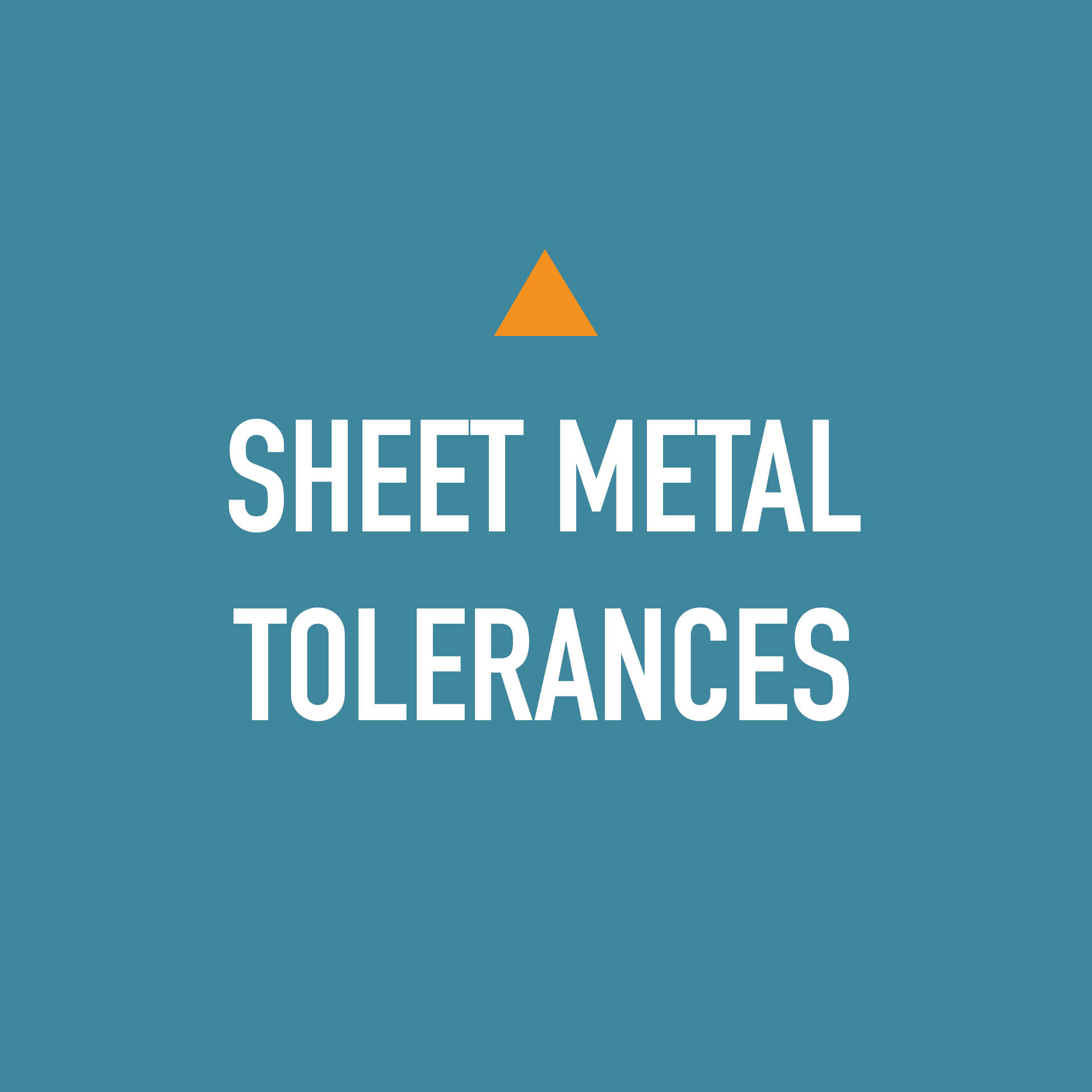 Sheet Metal Tolerances   Notebook Feature Sheet Metal 